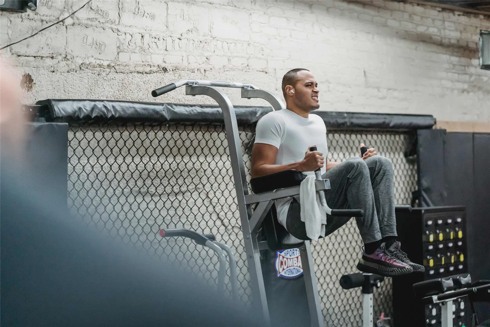 Leg raises for abs