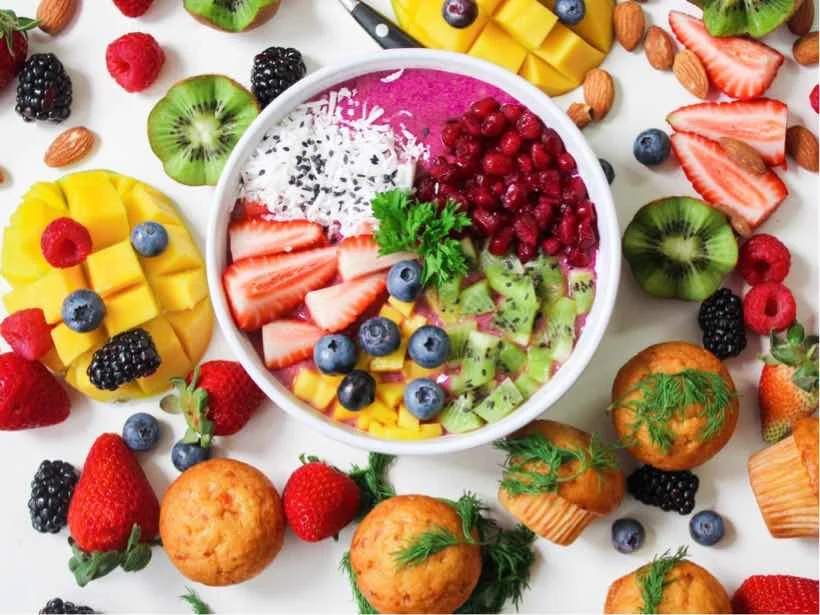 Fruit bowl smoothie 